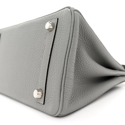 Hermes Togo Birkin 25 Gris Mouette 10 of 11