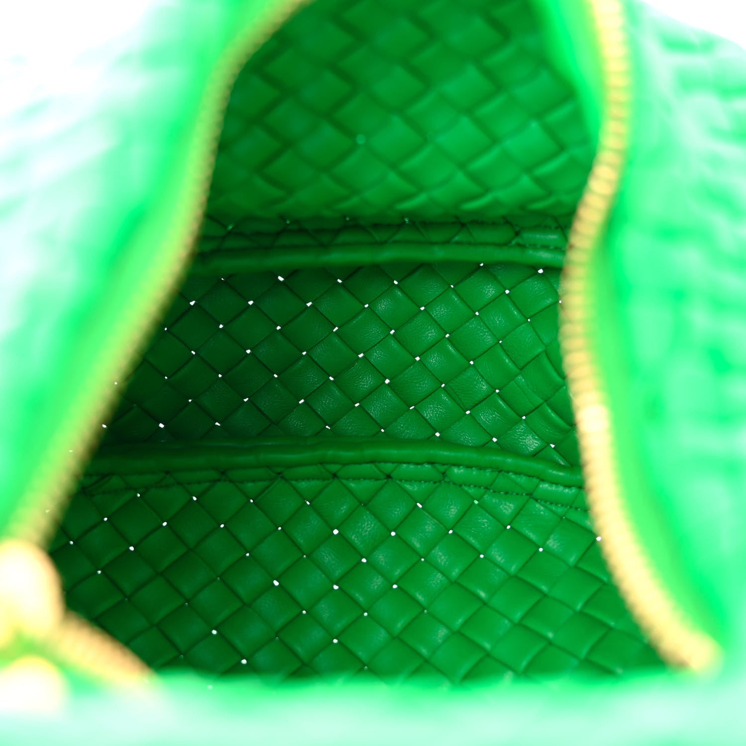 Bottega Veneta Rubber Padded Intrecciato Mini Jodie Parakeet 5 of 9