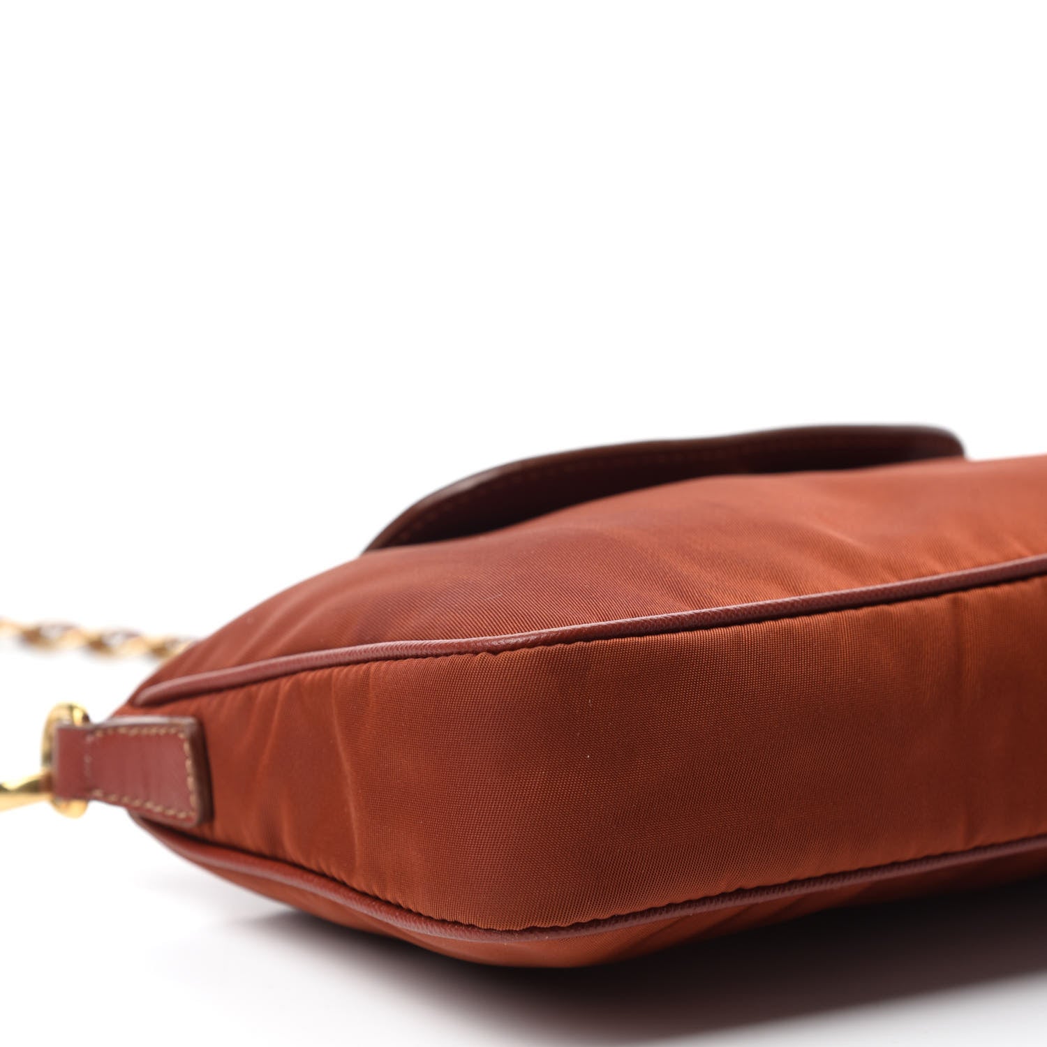 Prada Tessuto Nylon Saffiano Crossbody Bag Bacca 6 of 13
