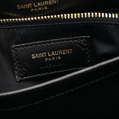 Saint Laurent Tweed Toy Loulou Shoulder Bag Black 6 of 10