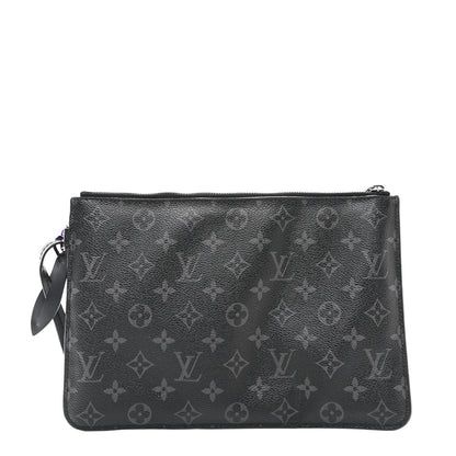 Louis Vuitton Monogram Eclipse Fragment Cabas Light Pochette 1 of 7