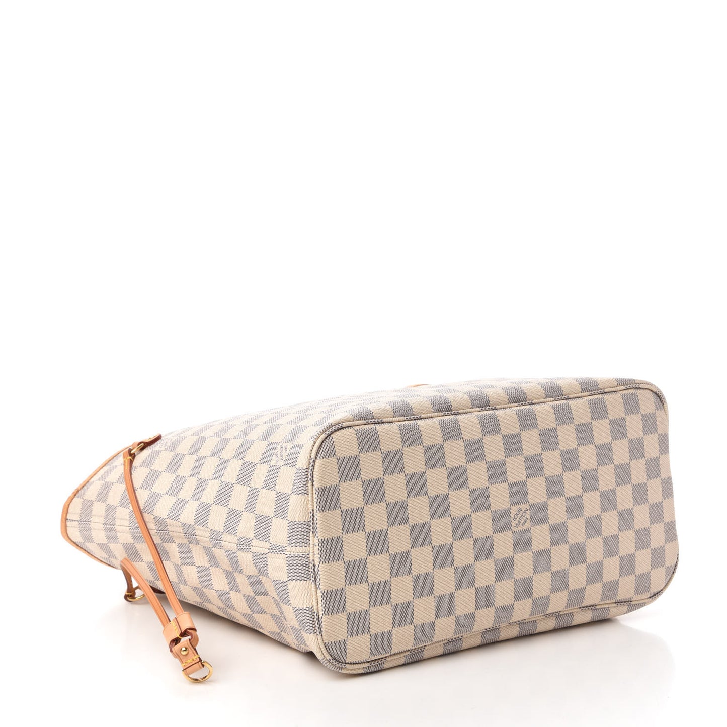 Damier Azur Neo Neverfull MM Rose Ballerine