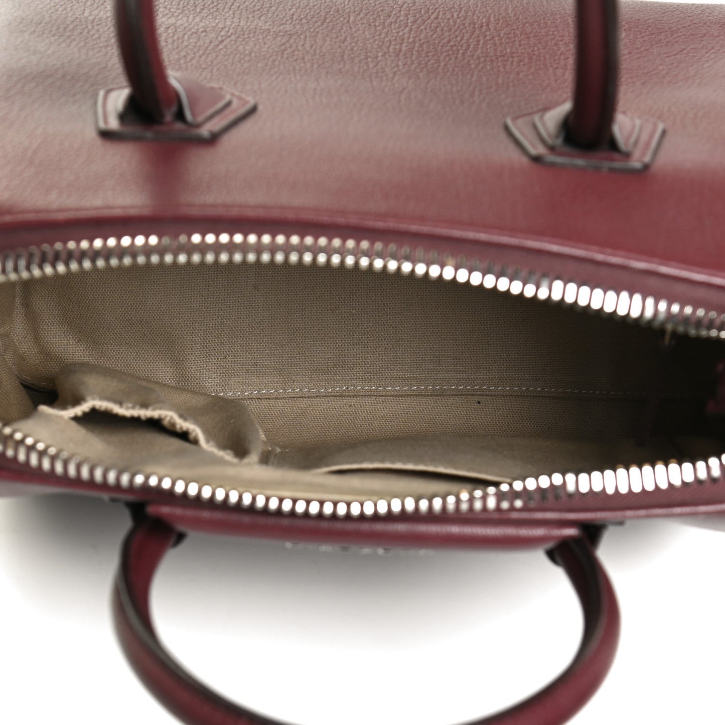 Sugar Goatskin Mini Antigona Oxblood