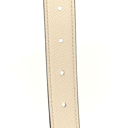 Hermes Epsom Swift Belt Strap 80 32 Nata Lime 4 of 6