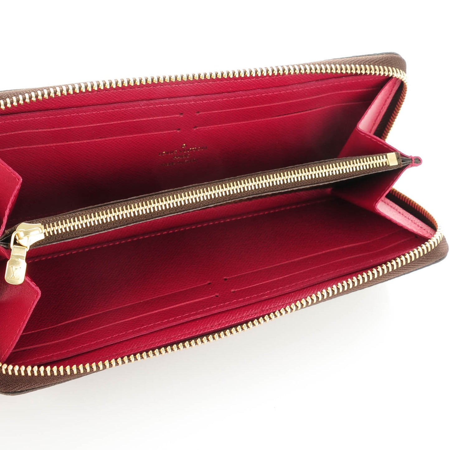 Monogram Clemence Wallet Fuchsia