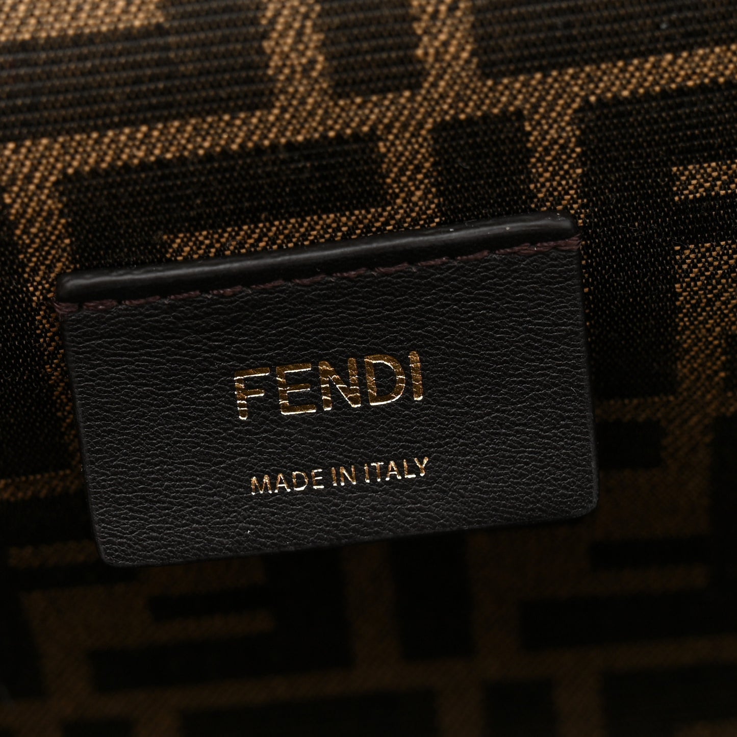 Shiny Nappa Small Fendi First Azzurro Baby