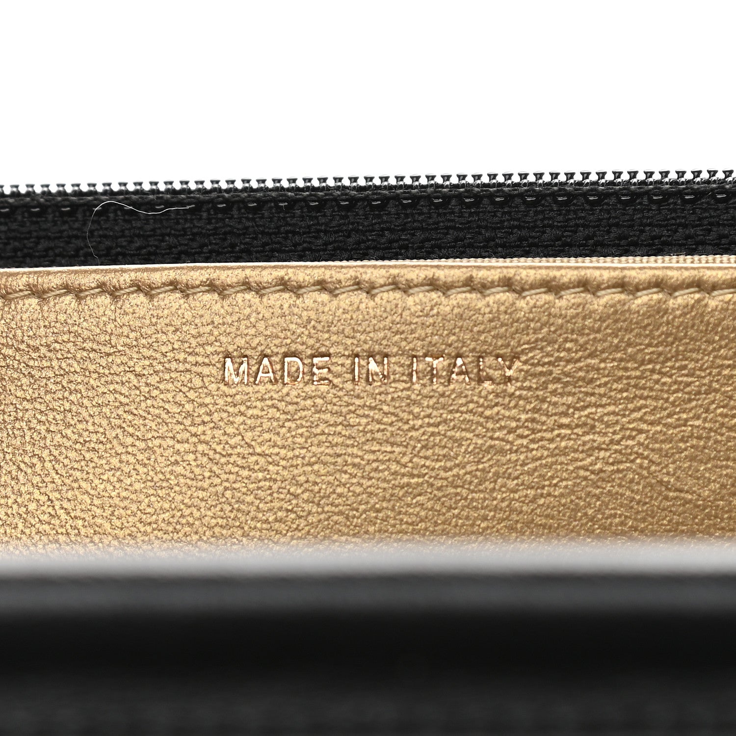 Chanel Lambskin Quilted CC Pearl Crush Wallet on Chain WOC Black 7 of 10