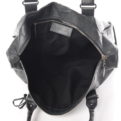 Balenciaga Agneau Giant 21 Silver Hardware Weekender Anthracite 5 of 15