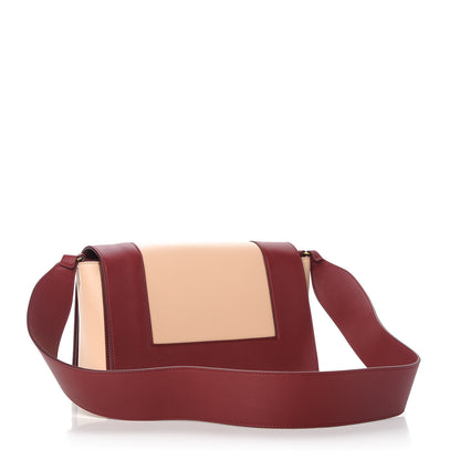 Celine Shiny Smooth Calfskin Medium Frame Shoulder Bag Ruby Nude 3 of 10