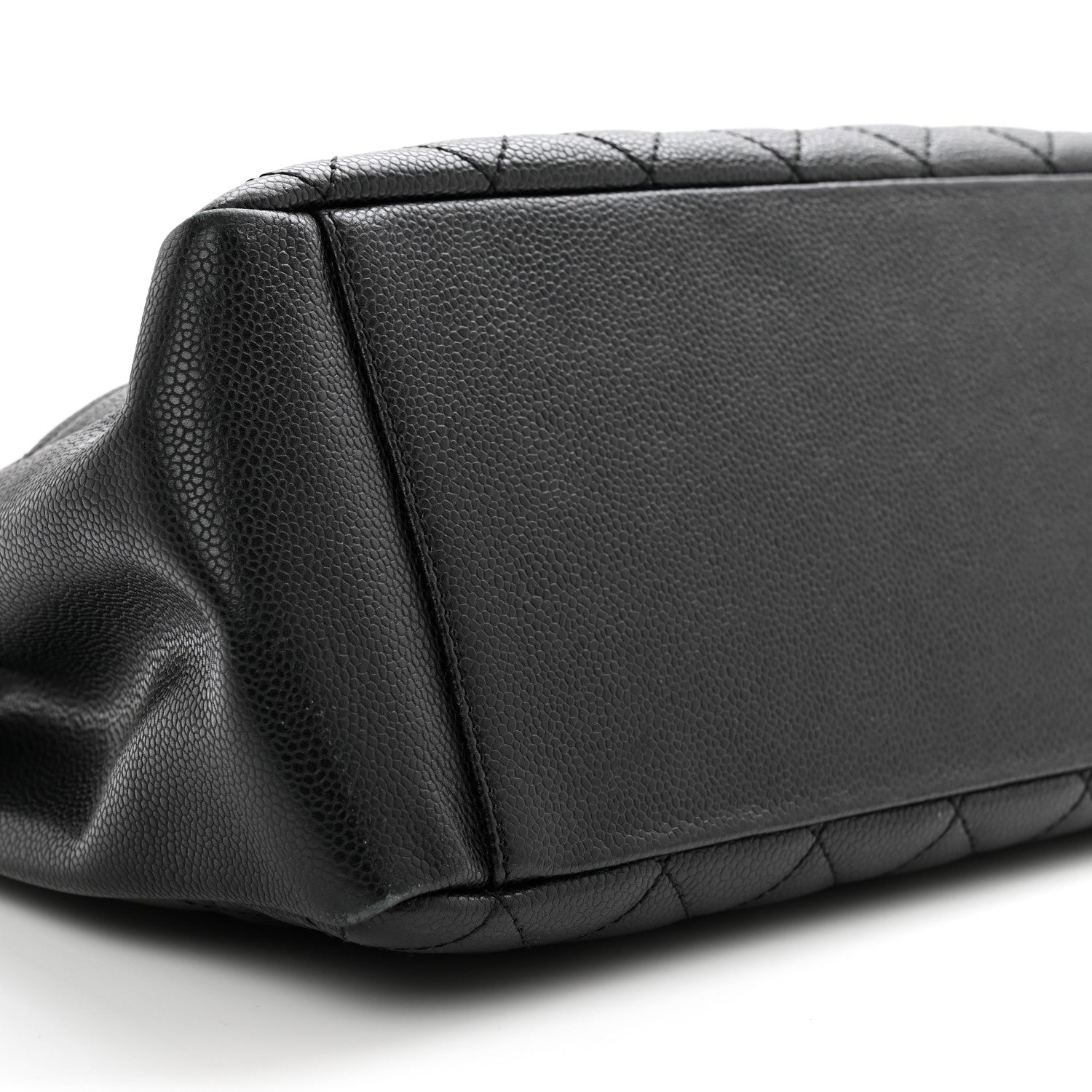 Chanel Caviar Quilted Grand Shopping Tote GST Black 9 of 10