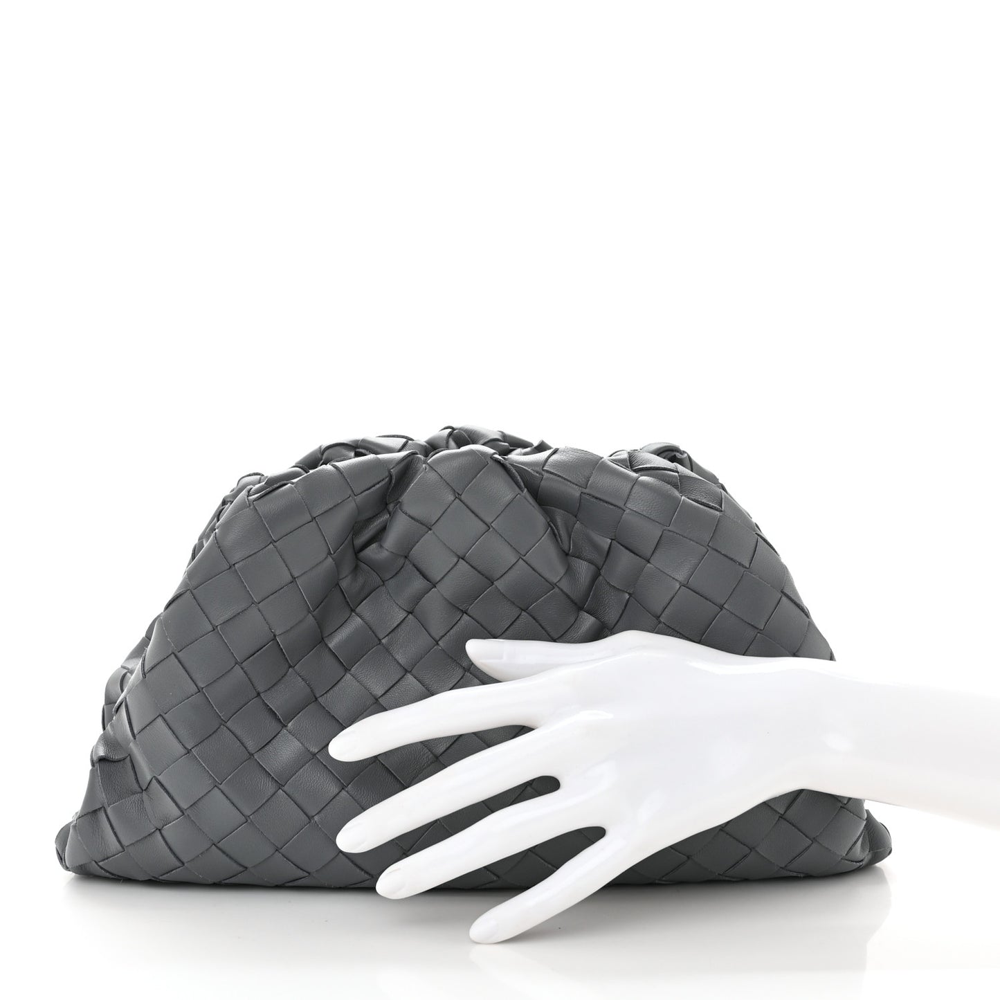 Nappa Intrecciato Teen Pouch Thunder