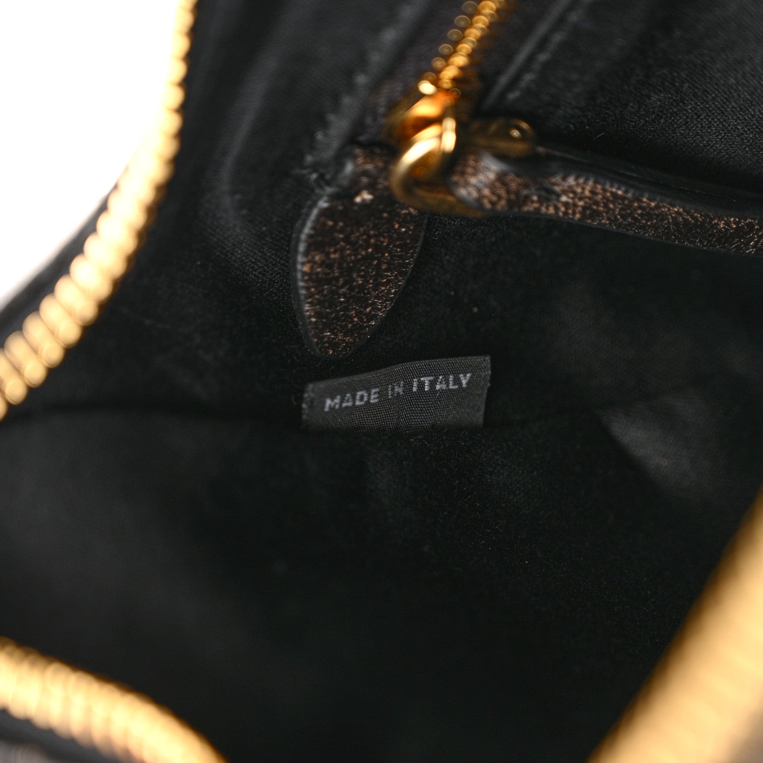 Miu Miu Distressed Nappa Pocket Bag Sand Coffee 7 of 12