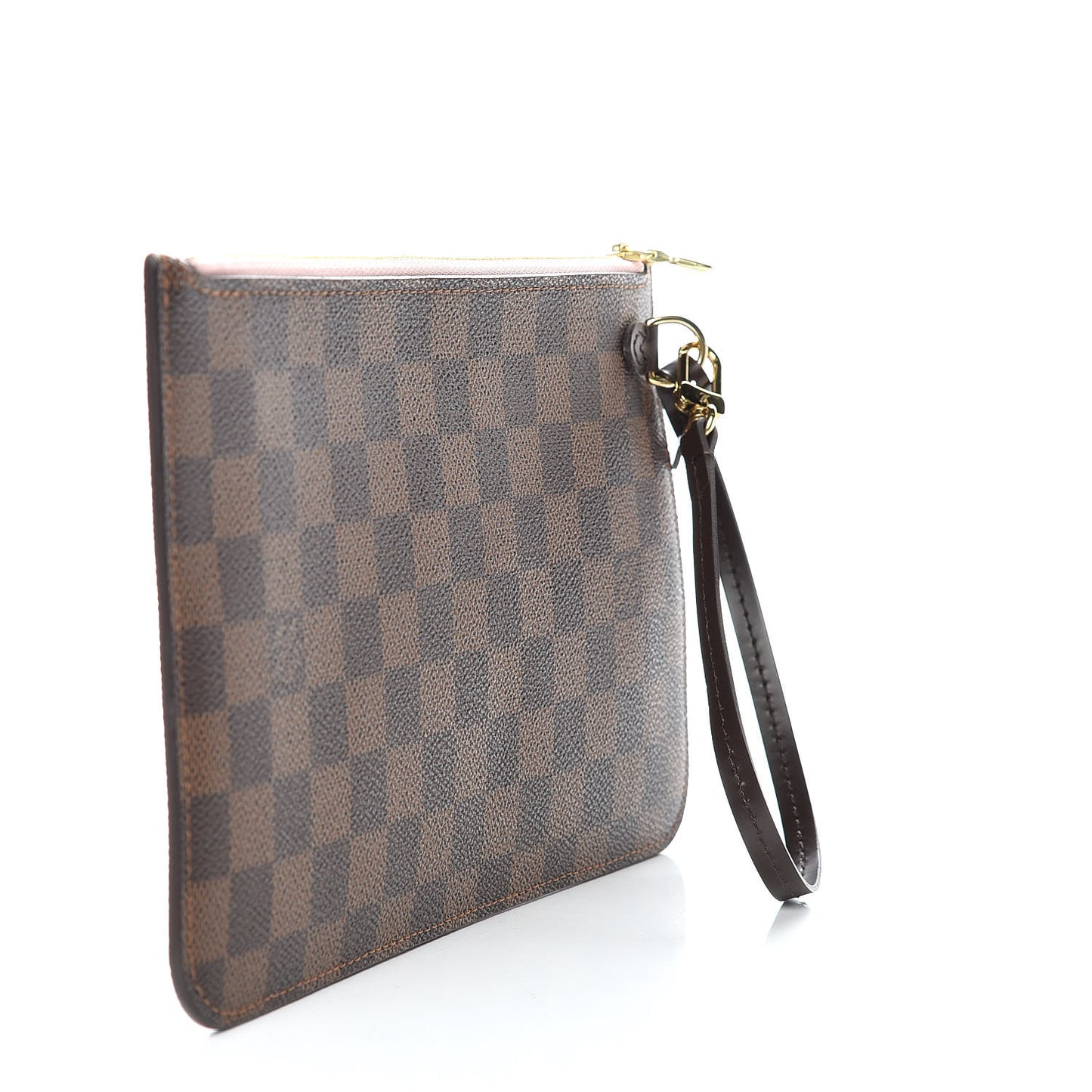 Damier Ebene Neverfull MM GM Pochette Rose Ballerine