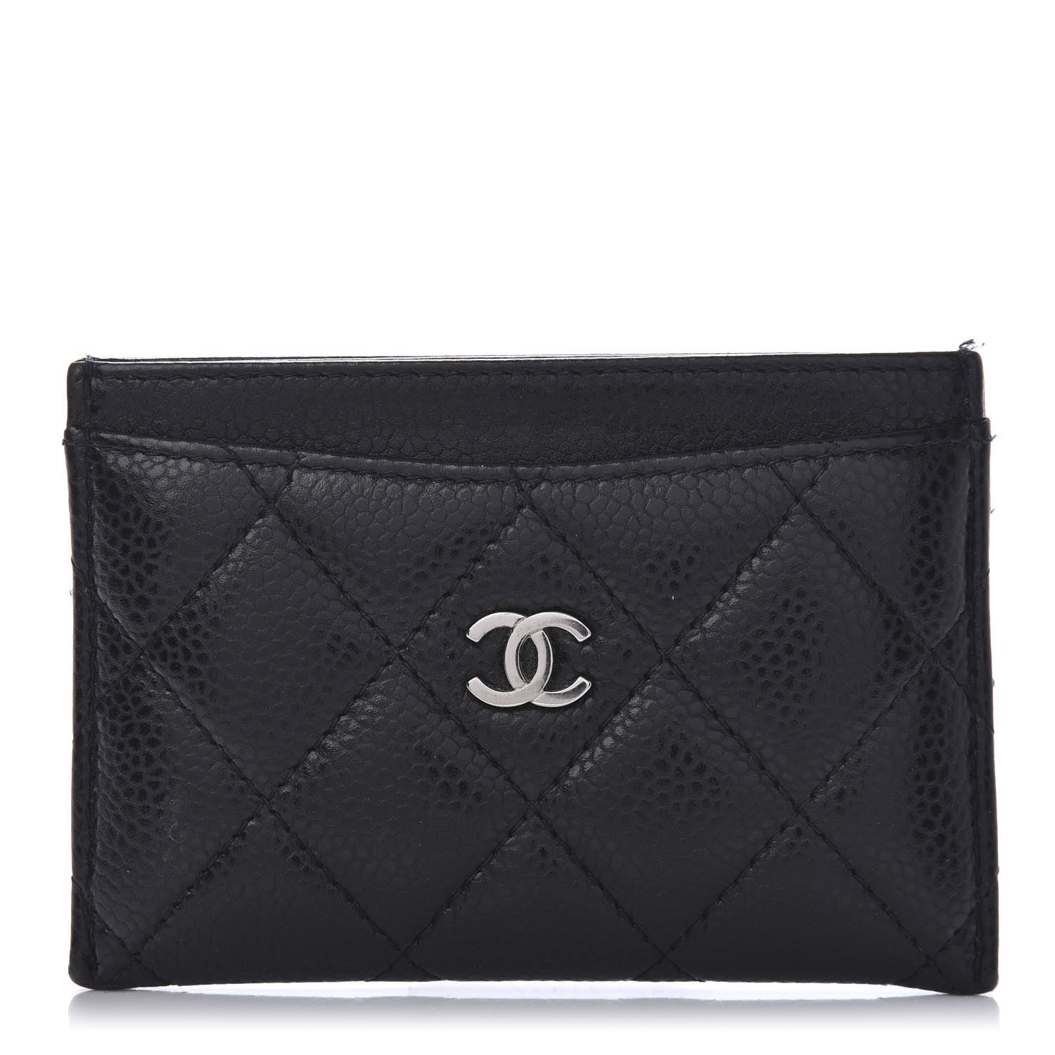 Chanel Caviar Quilted Card Holder Black 1 of 11