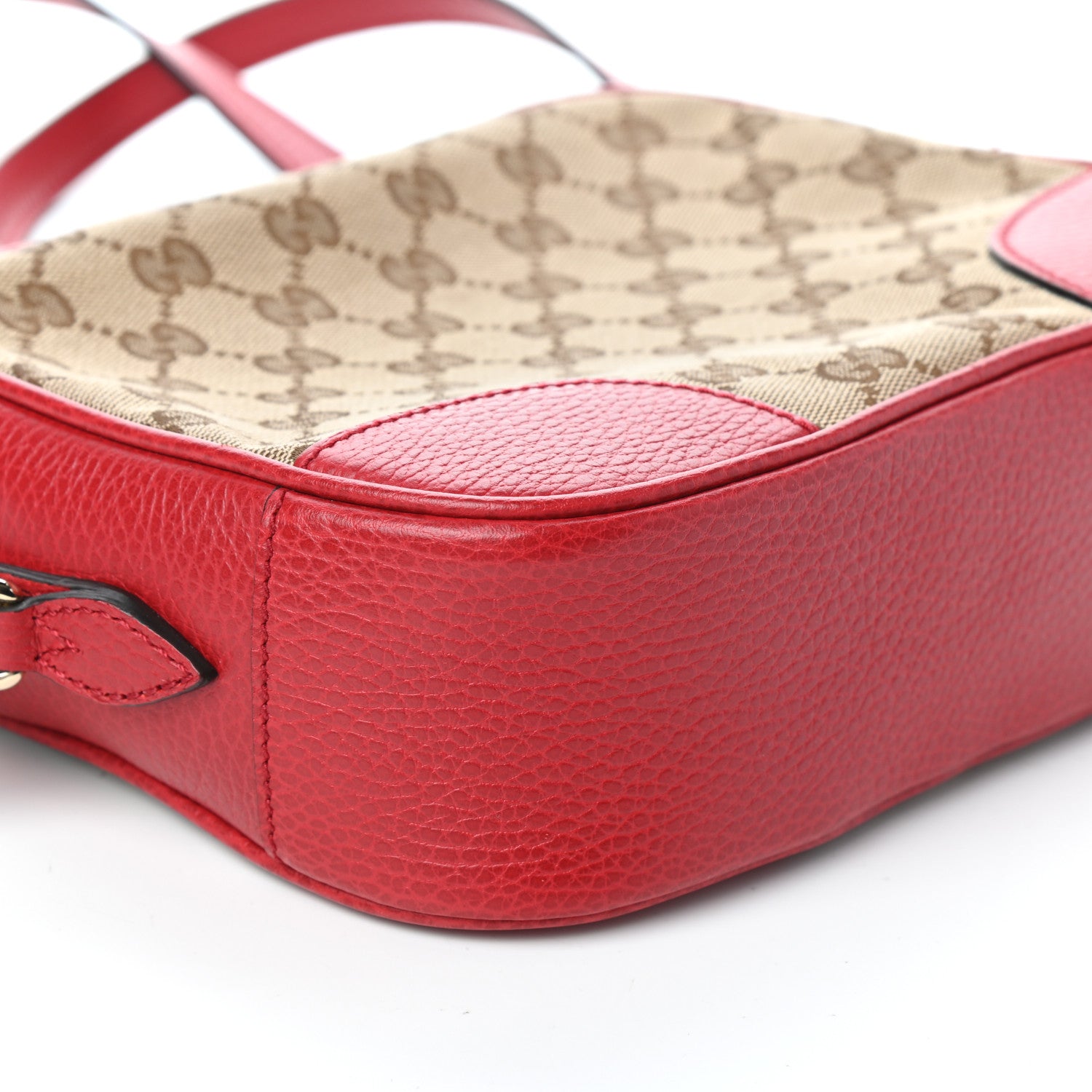 Gucci Monogram Mini Bree Messenger Bag Red 8 of 9