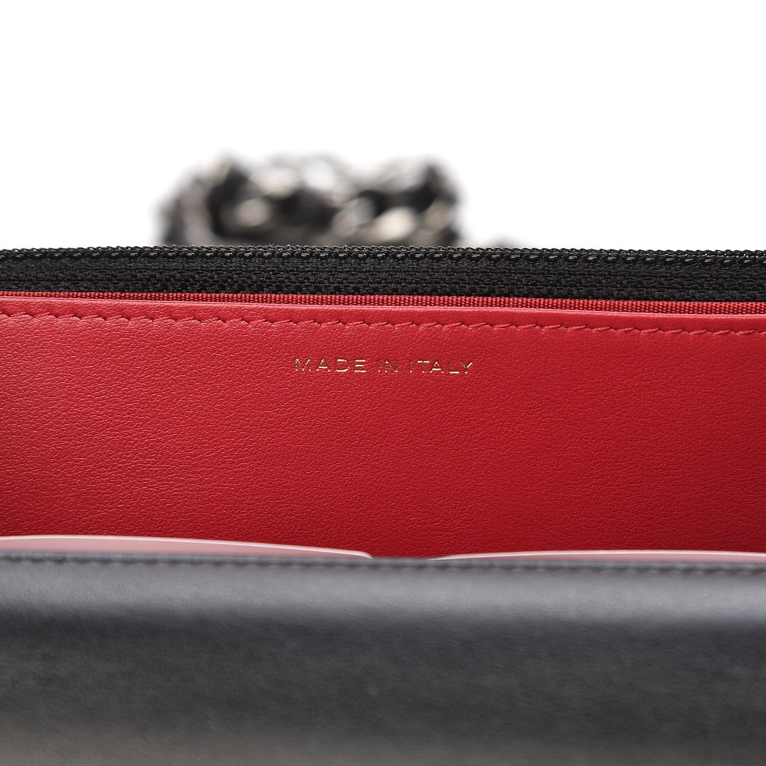 Chanel Goatskin Quilted 19 Wallet On Chain WOC Black 7 of 12