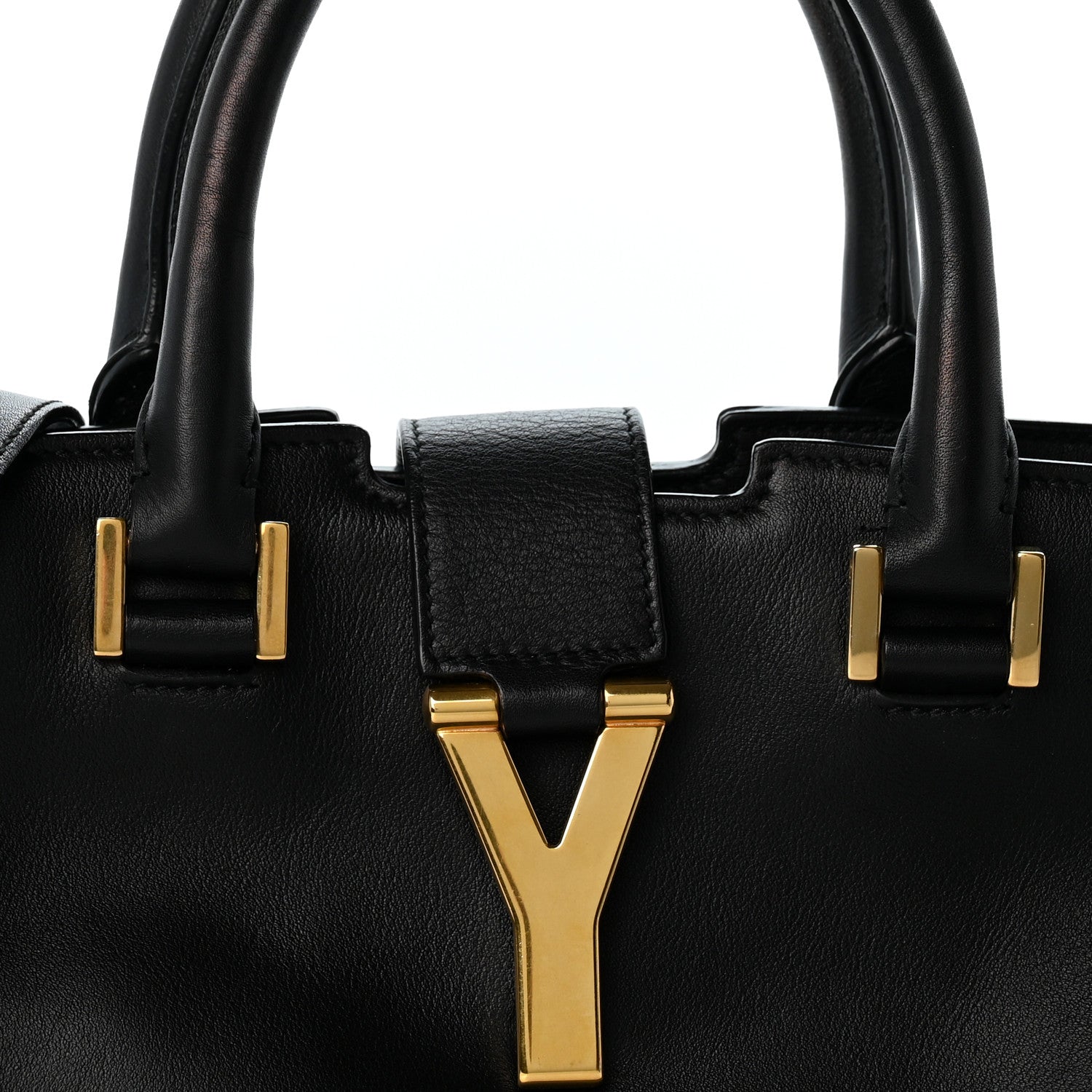 Saint Laurent Calfskin Small Classic Y Cabas Black 8 of 13