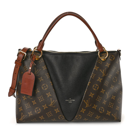 Louis Vuitton Monogram V Tote MM Black 1 of 11