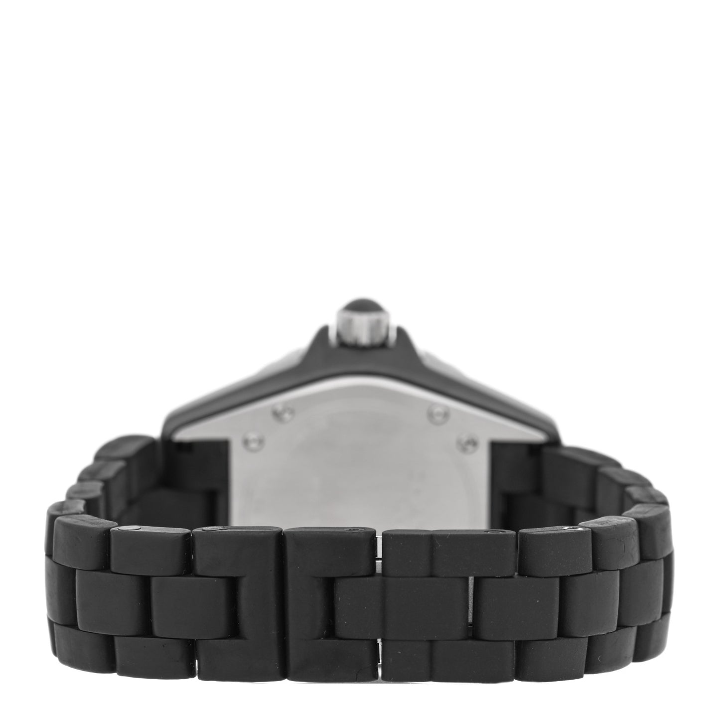 Stainless Steel Matte Ceramic 33mm J12 Quartz Watch Black