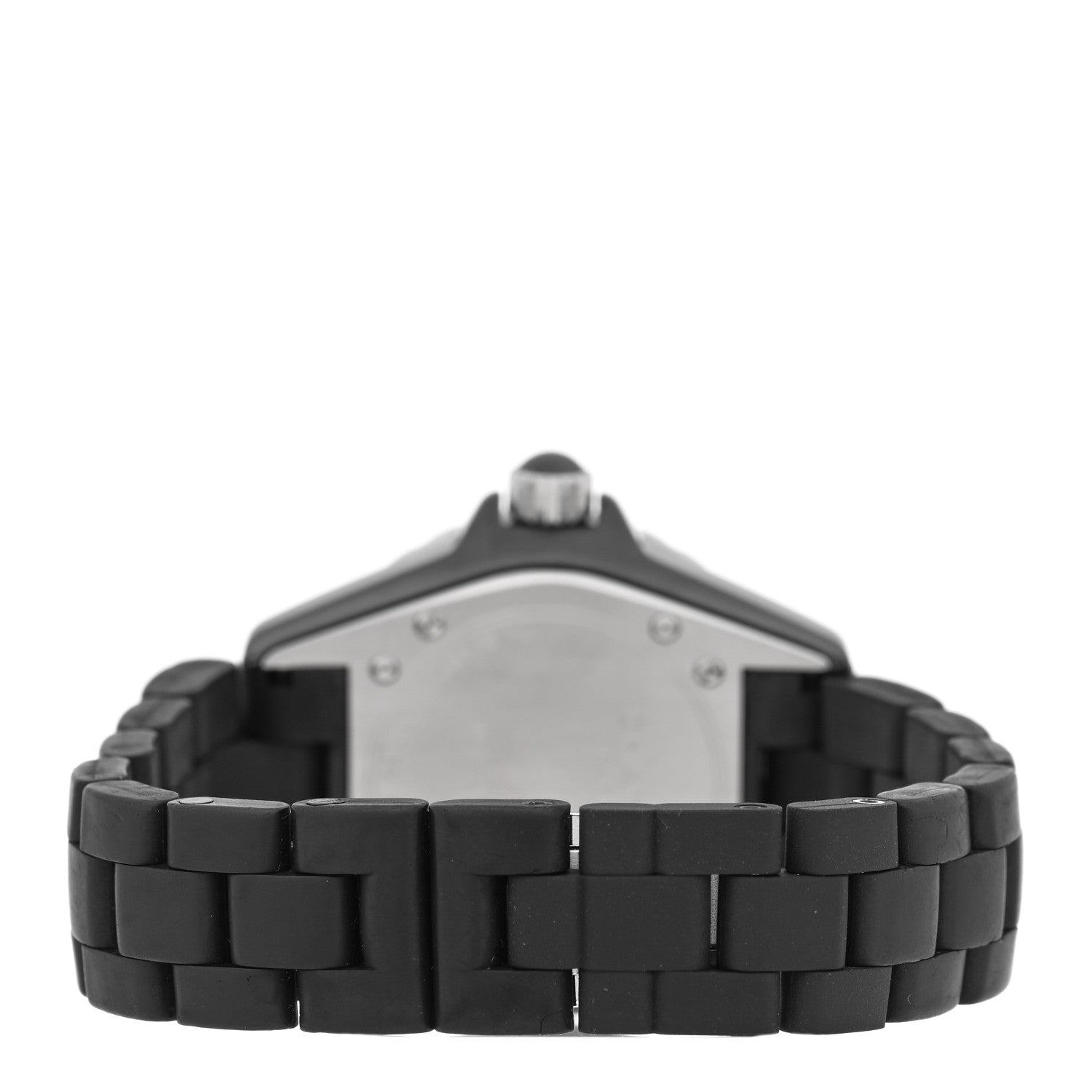 Chanel Stainless Steel Matte Ceramic 33mm J12 Quartz Watch Black 3 of 5