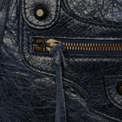 Balenciaga Chevre Classic Hardware Weekender Bleu Roi 9 of 10