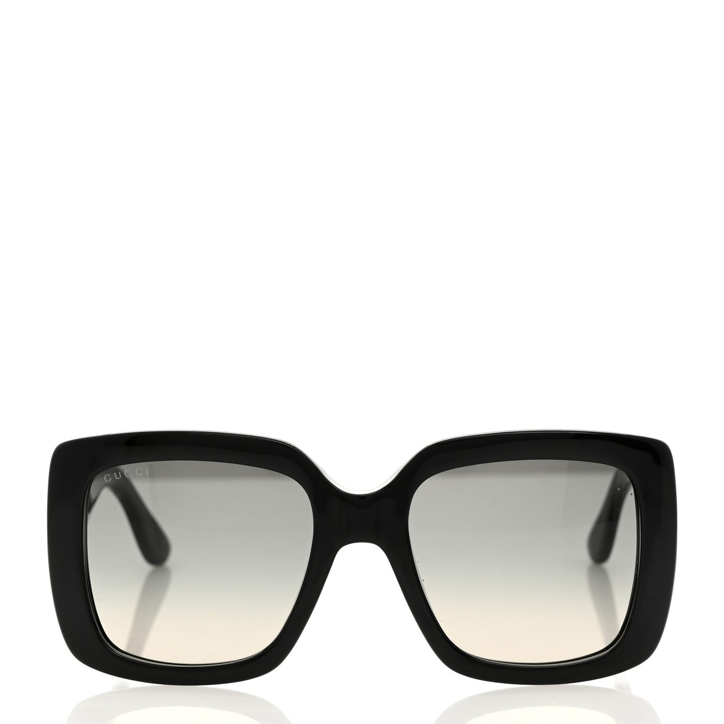 Acetate Square Frame Sunglasses GG0141S Black