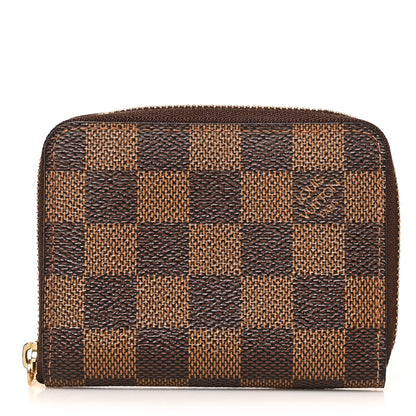 Louis Vuitton Damier Ebene Zippy Coin Purse 1 of 7