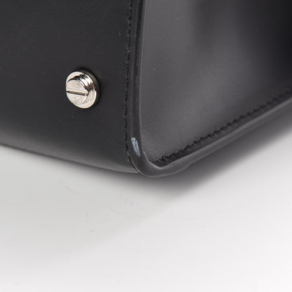 Givenchy Smooth Calfskin Small Horizon Satchel Black 11 of 11