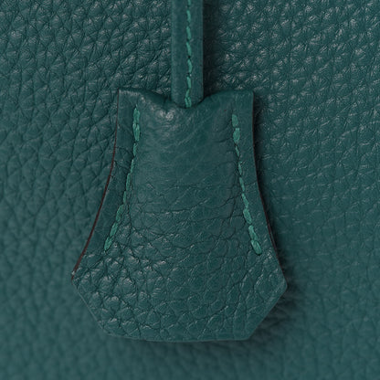 Hermes Togo Kelly Retourne 35 Malachite 30 of 33