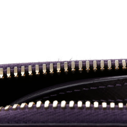 Prada Saffiano Vernice Small Promenade Tote Viola 11 of 11