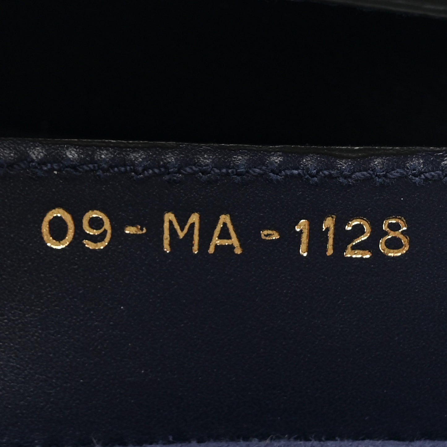 Calfskin Saddle Bag Navy
