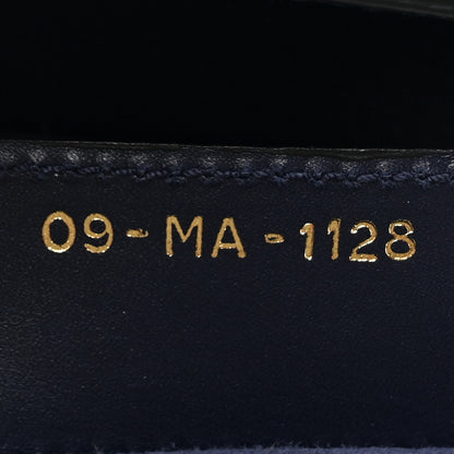Christian Dior Calfskin Saddle Bag Navy 7 of 14
