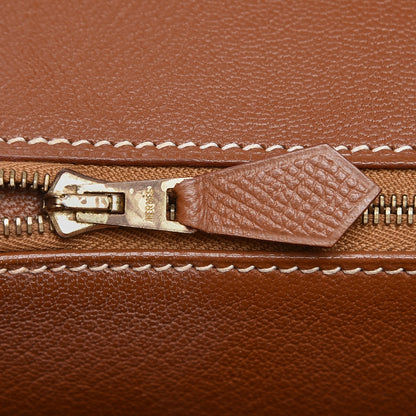 Hermes Courchevel Birkin 35 Gold 17 of 39