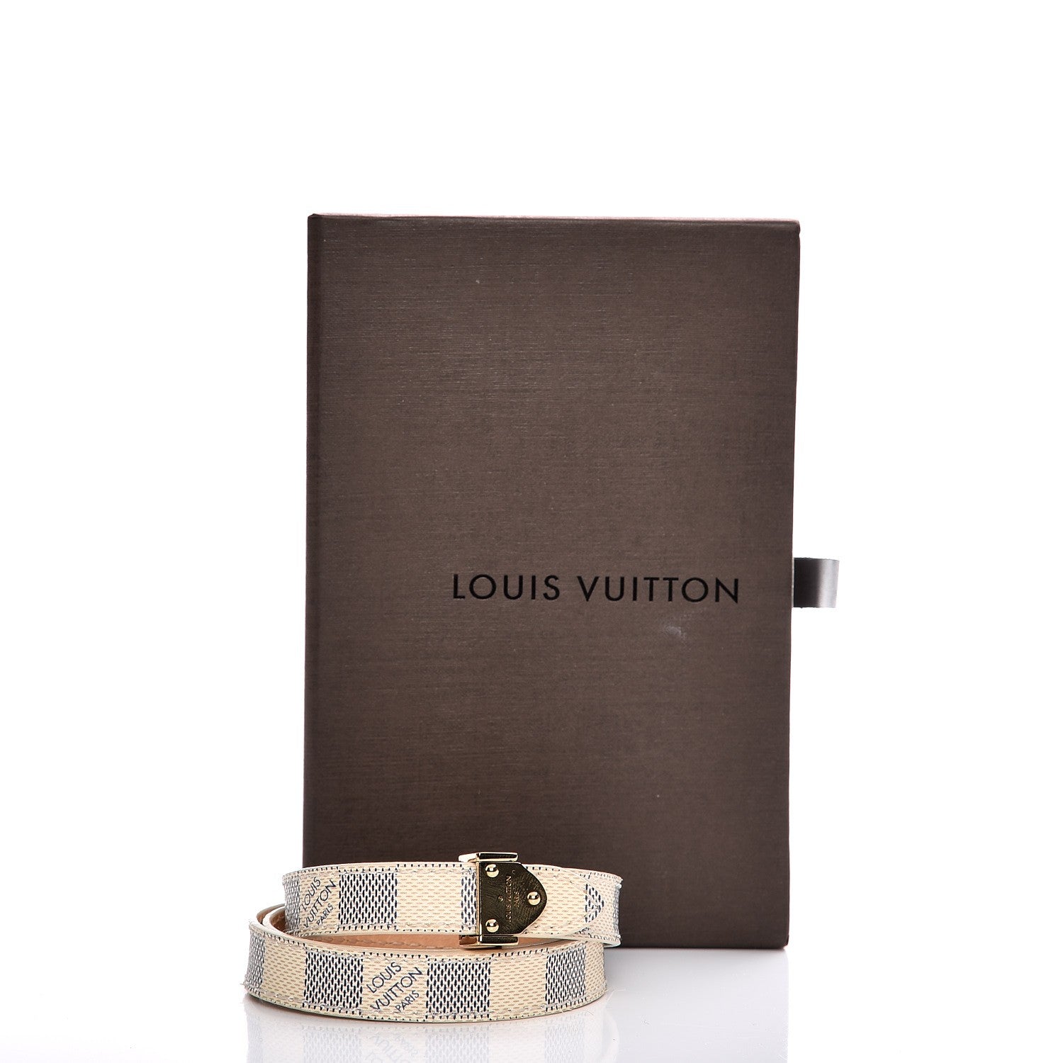 Louis Vuitton Damier Azur Box It Bracelet 17 6 of 6