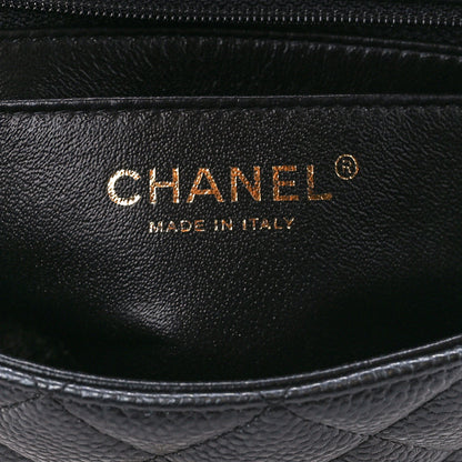 Chanel Iridescent Caviar Quilted Mini Rectangular Flap Charcoal 6 of 12