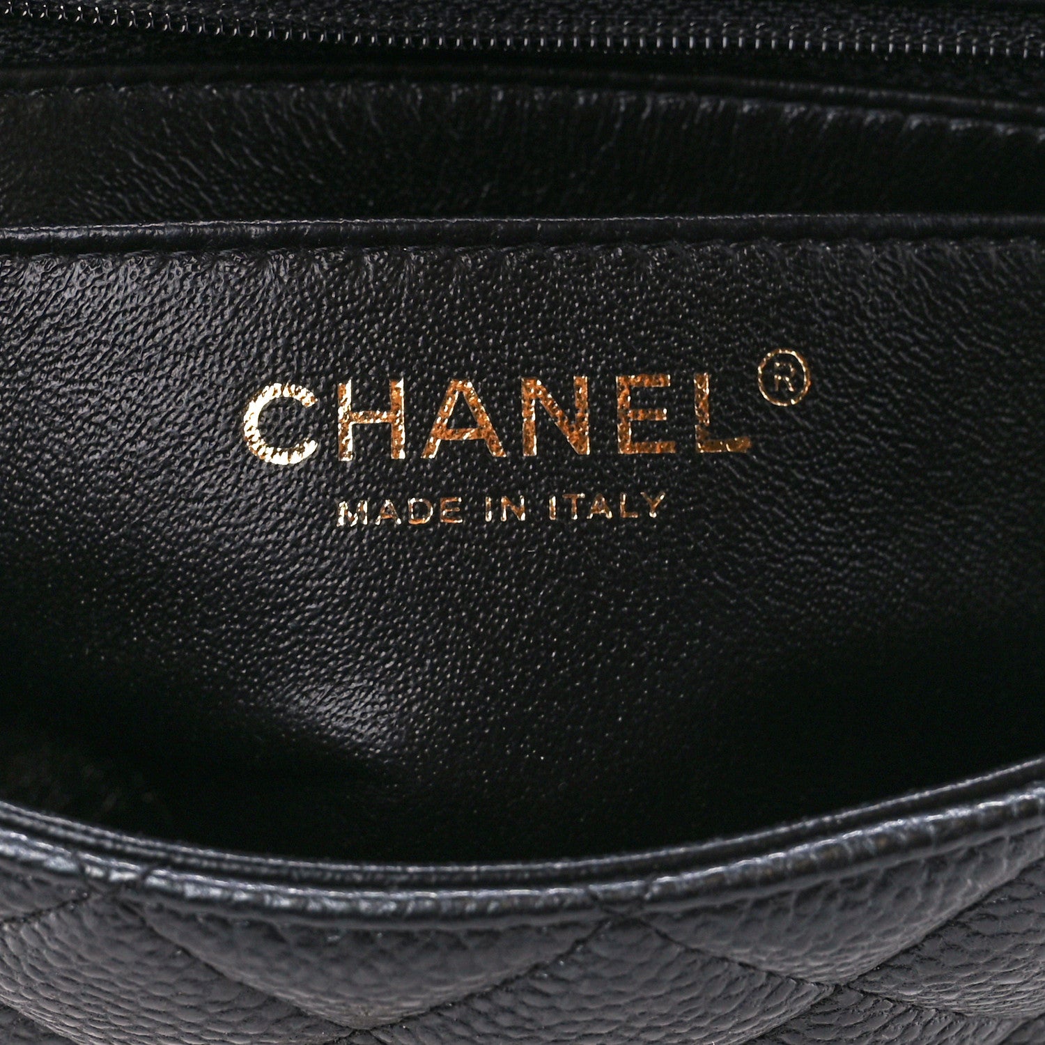 Chanel Iridescent Caviar Quilted Mini Rectangular Flap Black 6 of 12