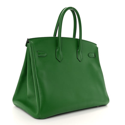 Hermes Epsom Birkin 35 Vert Bengale 3 of 13