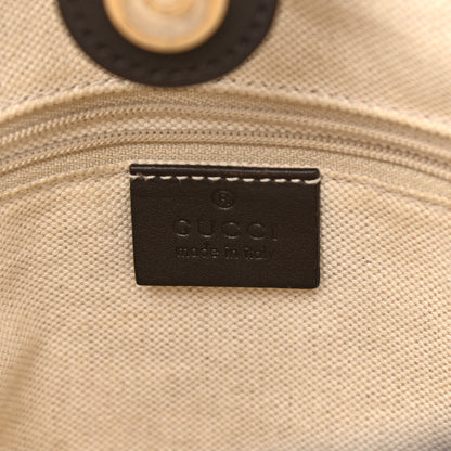 Gucci Monogram Medium Sukey Tote Dark Brown 6 of 12