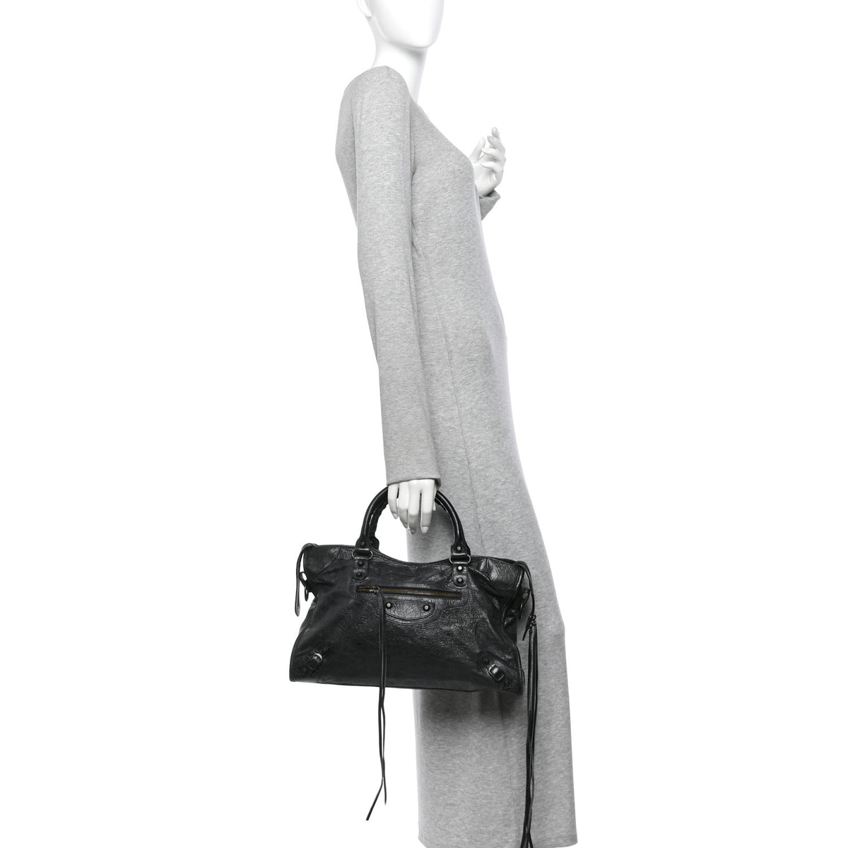 Balenciaga Agneau Classic Hardware City Black 2 of 10