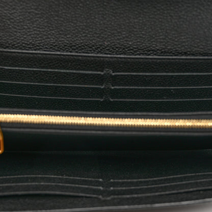 Louis Vuitton Empreinte Sarah Wallet NM Black 5 of 8