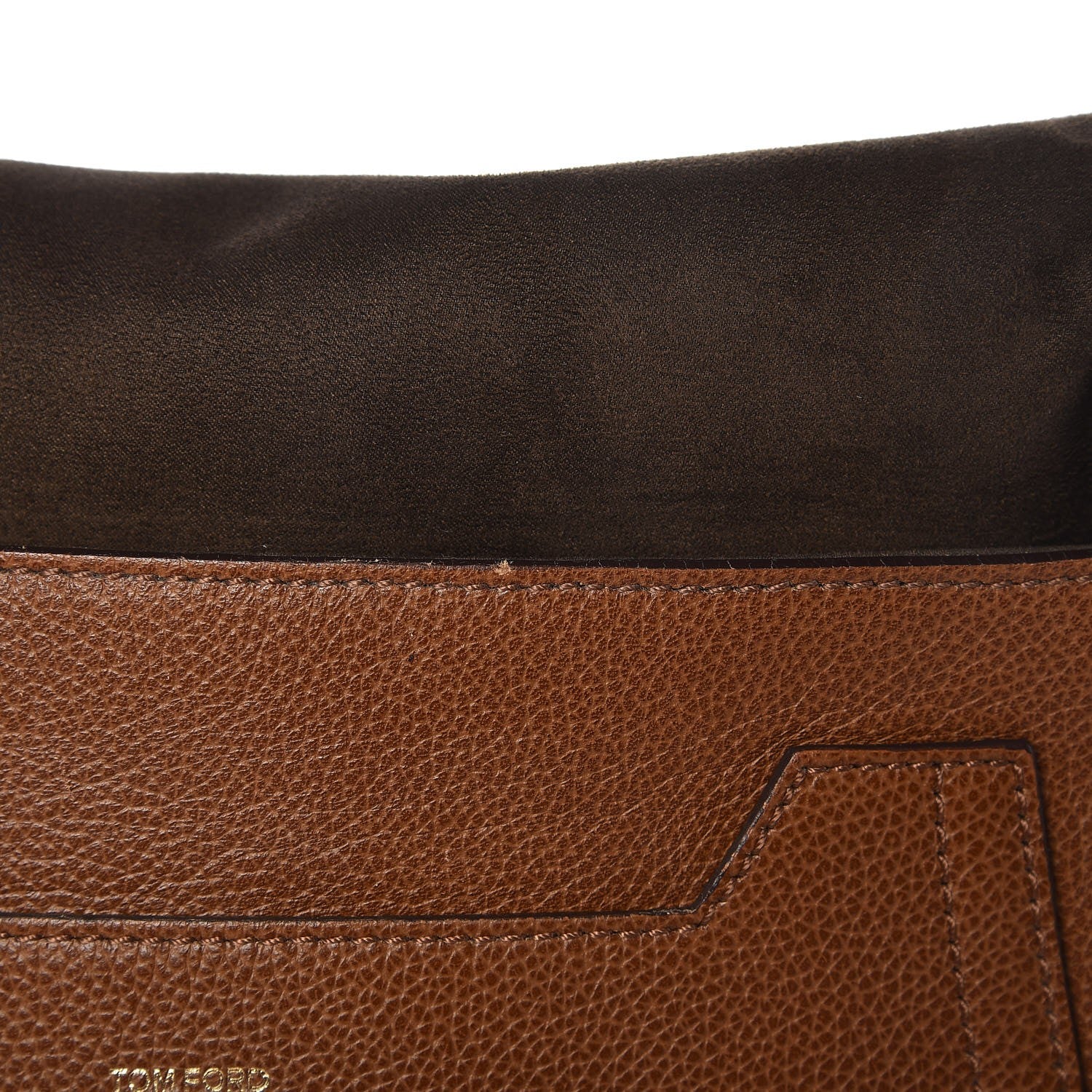 Tom Ford Pebbled Calfskin Medium Jennifer Caramel 10 of 20