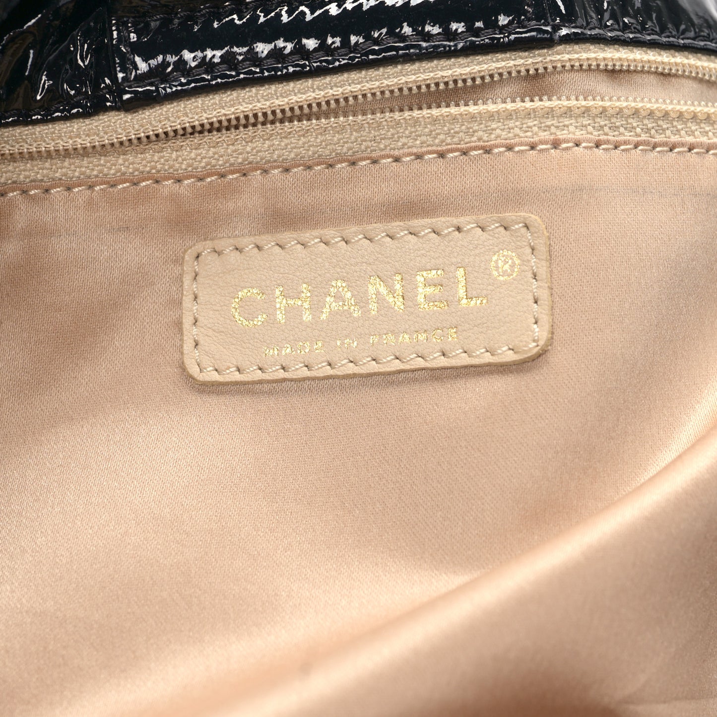 Vinyl XL Rock and Chain Flap Black