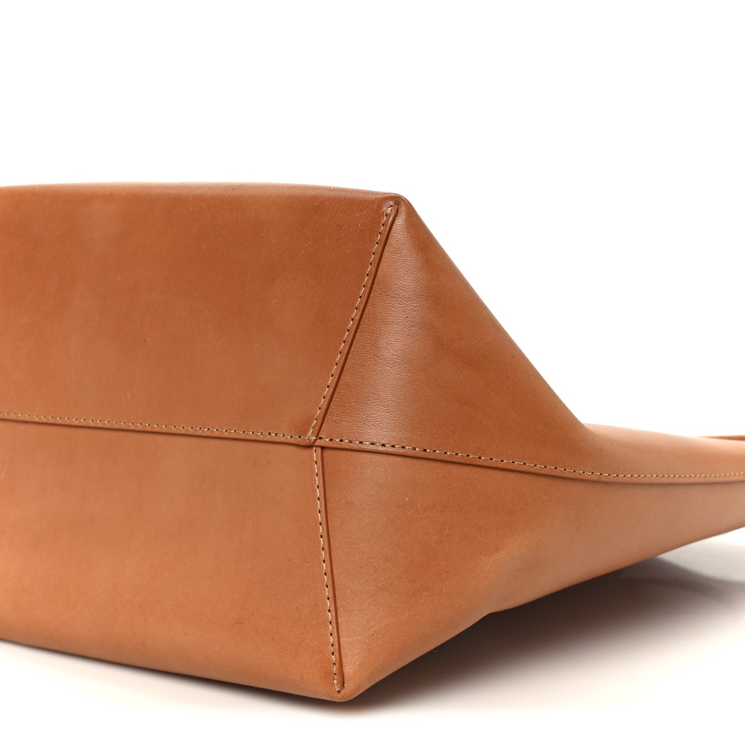 Mansur Gavriel Vegetable Tanned Calfskin Bucket Bag Cammello Royal 12 of 12