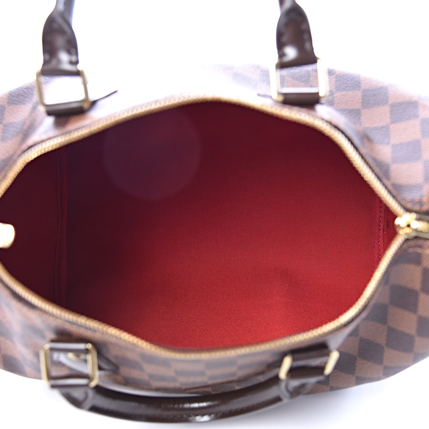 Louis Vuitton Damier Ebene Speedy Bandouliere 30 8 of 12