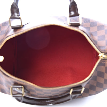 Louis Vuitton Damier Ebene Speedy Bandouliere 30 8 of 12
