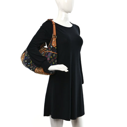 Louis Vuitton Monogram Multicolor Chrissie Black 2 of 8