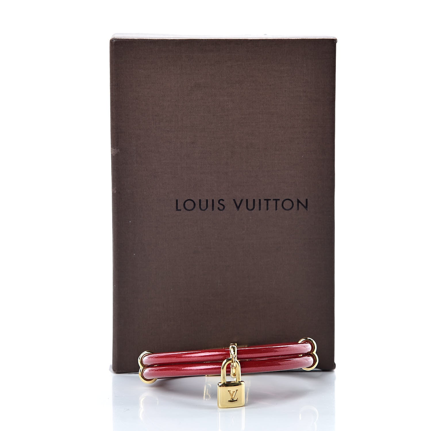 Louis Vuitton Epi Keep It Twice Bracelet 17 Pomme D'Amour 5 of 5