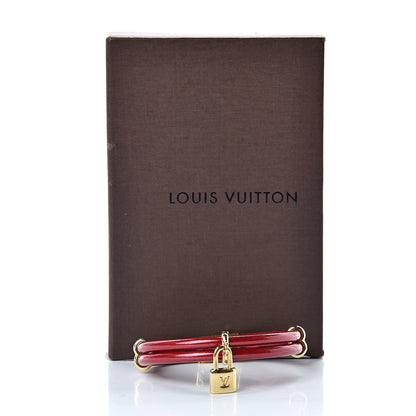 Louis Vuitton Epi Keep It Twice Bracelet 17 Pomme D'Amour 5 of 5