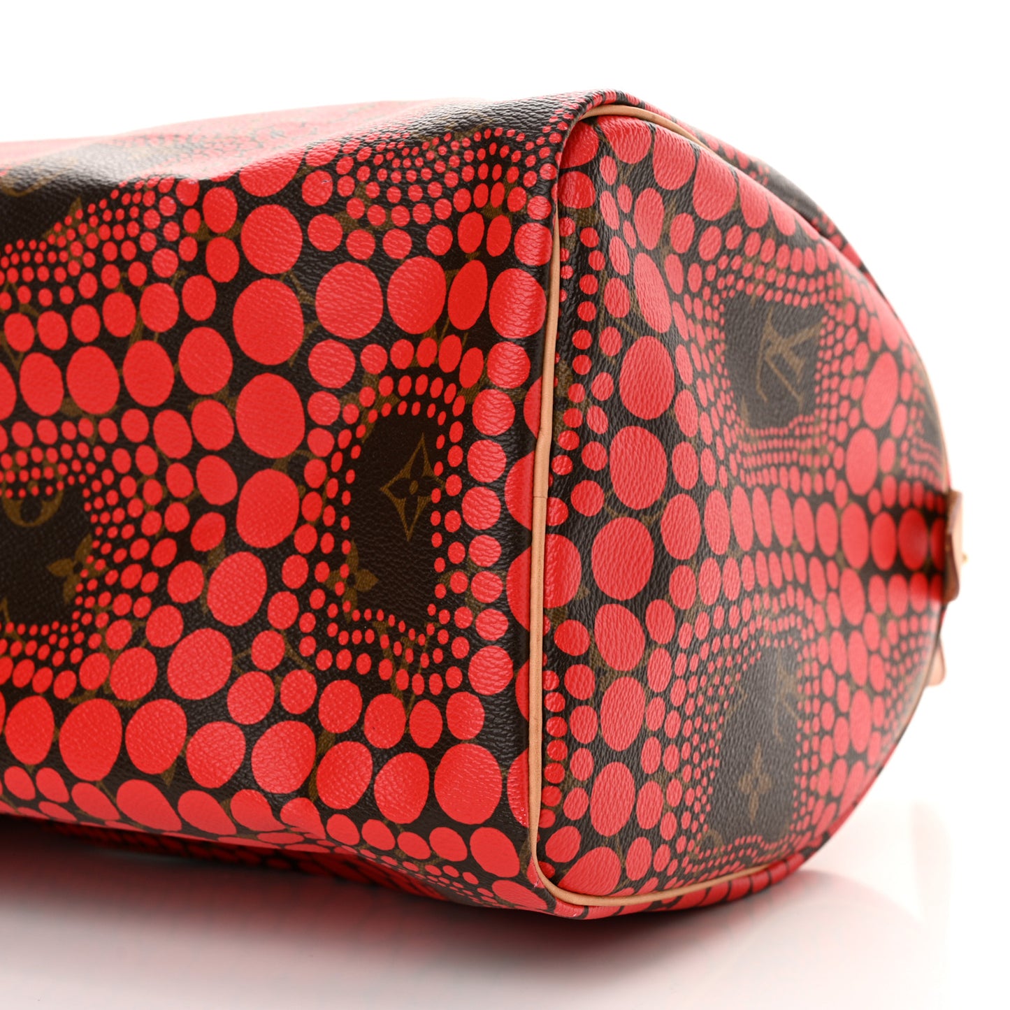 Monogram Kusama Town Speedy 30 Red
