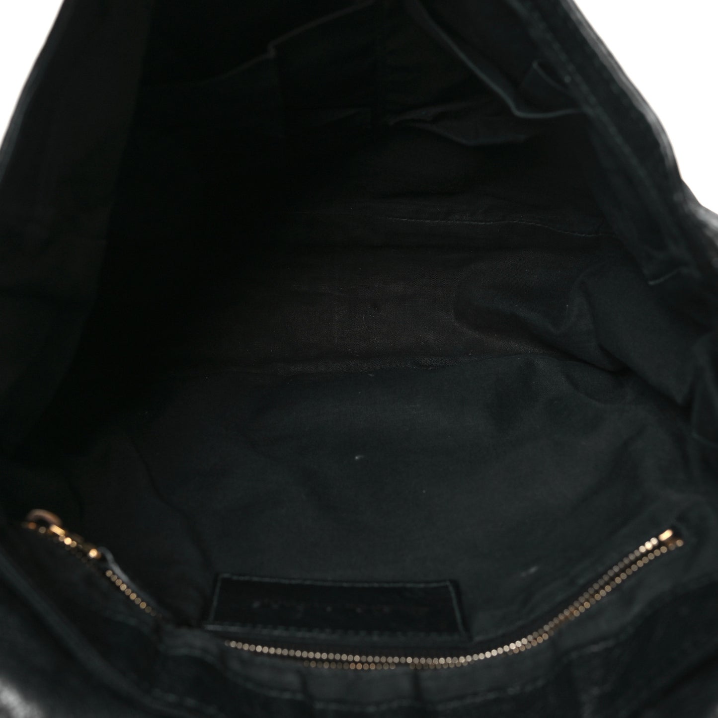 Agneau Giant 12 Rose Gold Hardware Neo Folk Messenger Black